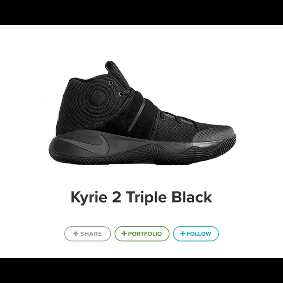 kyrie 2 all black